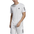 adidas Tshirt Club 3 Stripes white/black Men